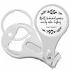 Well Behaved Women Nail Clippers Plus Bottle Opener Keychain view 1