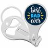 Best Dad Ever Nail Clippers Plus Bottle Opener Keychain view 1