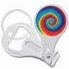 Tie Dye Swirl Nail Clippers Plus Bottle Opener Keychain view 1