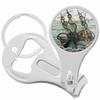 Kraken Octopus Ship Nail Clippers Plus Bottle Opener Keychain view 1