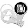 Straight Outta Quarantine Nail Clippers Plus Bottle Opener Keychain view 1