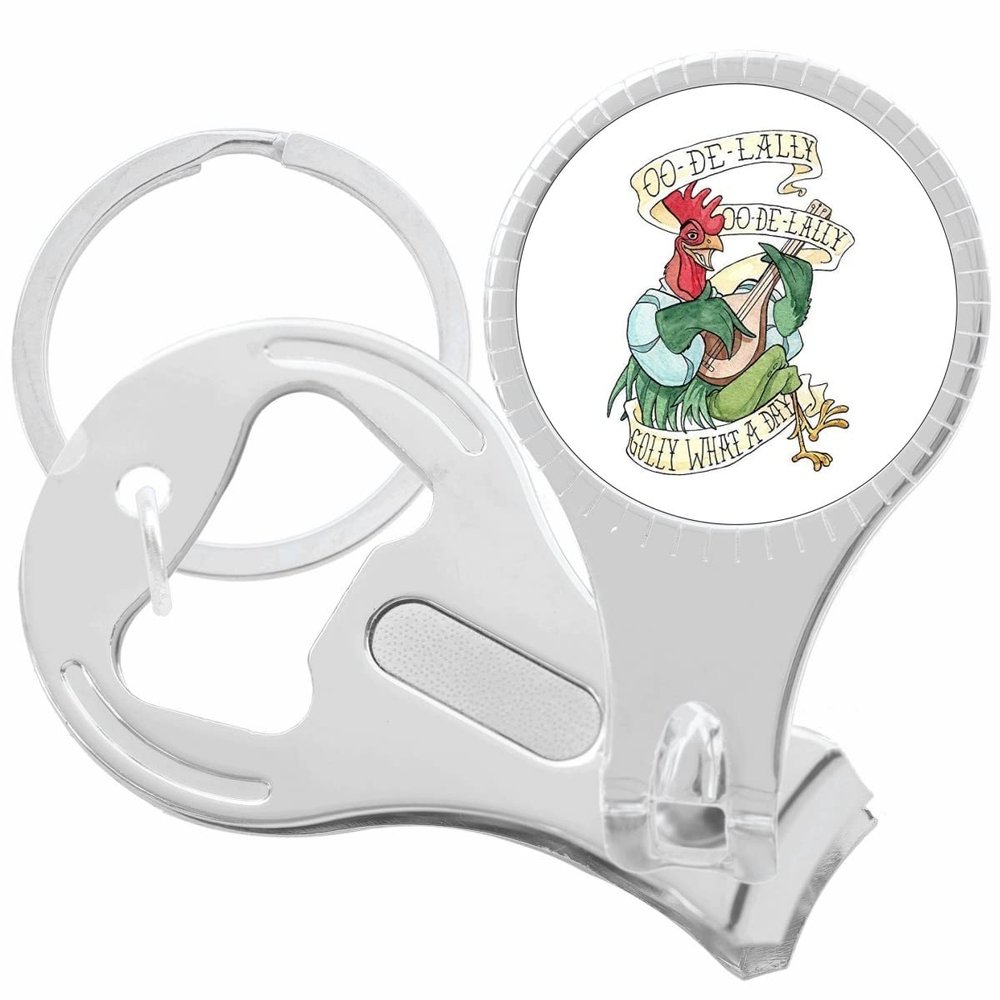 Oo De Lally Golly What a Day Nail Clippers Plus Bottle Opener Keychain