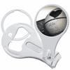 Basketball Heart Sports Nail Clippers Plus Bottle Opener Keychain view 1
