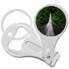 Bridge Forest Nail Clippers Plus Bottle Opener Keychain view 1