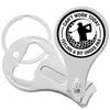 Cant Work Today Feeling A Bit Under Par Nail Clippers Plus Bottle Opener Keychain view 1