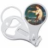 Mermaid Nail Clippers Plus Bottle Opener Keychain view 1