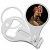 Vintage Pin Up Girl Weird Tales Nail Clippers Plus Bottle Opener Keychain view 1