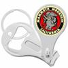 Mammoth Mountain California Vintage Nail Clippers Plus Bottle Opener Keychain view 1