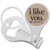 I Like You A Lot Nail Clippers Plus Bottle Opener Keychain view 1