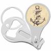 Lost at Sea Anchor Nail Clippers Plus Bottle Opener Keychain view 1