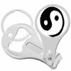Yin Yang Nail Clippers Plus Bottle Opener Keychain view 1