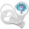 Mermaid Skeleton Nail Clippers Plus Bottle Opener Keychain view 1