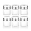 Cosmetic Packaging Now Echo Airless Jar, 30 ML, with Matte Silver Collar (6 Pack) view 1