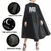 MagicSleek Capes for Haircut | Large Size Premium Quality Black Hair Cutting Cape | Professional Salon Cape view 2