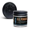 GIBS Pomade O.G. BALLER-Medium Hold, Medium Shine Finish, a Classic Look, made in USA 4oz view 1