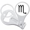 Scorpio Zodiac Nail Clippers Plus Bottle Opener Keychain view 1