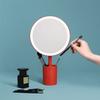 DULASP Led Vanity Mirror Portable Storage Desktop Vanity Mirror Fill Light Mirror Desktop Vanity Mirror view 2