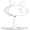 DULASP Makeup Mirrors Wall Mounted Makeup Mirror Rabbit led Makeup Mirror with Light Intelligent Fill Light Mirror Desktop Vanity Mirror Female Small Gift Mirror view 1