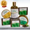Glow By Michelle Green Tea Scrub (8oz) Face and Body Exfoliant view 2