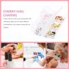 LALAFINA 60pcs Cherry Nail Rhinestones and Charms for Nail Art Beautiful Decorations for Parties Graduation Vacations view 4