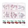 LALAFINA 60pcs Cherry Nail Charms Rhinestones Gems Nail Art Charm for Diy Decorations Pink view 3