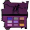 Revolution Eyeshadow Palette BEETLE HOUSE Purple Gold Silver Matte Shimmery Metallic view 3
