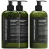 (2) Anti Thinning Shampoo and (1) Conditioner Bundle (3 Items), Sulphate, Paraben & Cruelty Free, Organic, Vegan, Plant-Based, Bergamot, Rosemary Scent, Kino Tree & Ginseng DHT, All Hair, Men & Women view 1