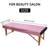 150 PCS Massage Table Sheets Disposable Non Woven SPA Bed Cover Breathable Polypropylene Fabric 31" x 70" Thin, Not Waterproof (Pink) view 3
