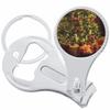 Christmas Tree Presents Nail Clippers Plus Bottle Opener Keychain view 1