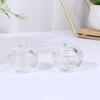 FRCOLOR 6pcs Nail Art Crystal Nail Cup Mini Liquid Container Crystal Glass Cup Lid for Home Salon Use view 3