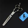 6.0 Inch Hairdressing Scissors Set, Hair Cutting Scissors Shears Kit, Get A Black Leather Bag, 440C Japanese Stainless Steel, for Men Women Kids Home Salon Barber Tools Kit view 4