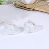 FRCOLOR 4pcs Mini Crystal Nail Cup with Lid Transparent Glass Storage for Nail Art and Salon Use Mixing Containers for Soaking view 3