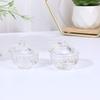FRCOLOR 4pcs Mini Crystal Nail Cup with Lid Transparent Glass Storage for Nail Art and Salon Use Mixing Containers for Soaking view 4