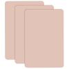 3 pcs Thicken Two sides Microblading Practice Silicon Skin Perfect for Permanent Makeup and Microblading Nano brows ombre brows practice (Blank Pink Skin) view 1