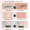 3 pcs Thicken Two sides Microblading Practice Silicon Skin Perfect for Permanent Makeup and Microblading Nano brows ombre brows practice (Blank Pink Skin) view 4