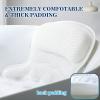 Bath Pillow Bathtub Pillow, Luxury Bath Pillows for Tub Neck and Back Support, Bath Tub Pillow Headrest with Soft 4D Mesh Fabric and Non-Slip Suction Cups, Relaxing Bath Accessories Spa Gifts view 3