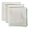 Angel-In-Moms [15 Packs] Natural Cotton 100% Soft Muslin Gauze Handkerchief, Face Washcloths, Makeup Remover Thin Towels, Wide Size 14 inch x 14 inch, Reusable Napkins Hankies Bath Towel (Mint) view 1