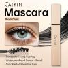 CATKIN Lash Lengthening Mascara, Volumizing & Lengthening, Very Black, Clump-Free, Long Lasting Waterproof Formula for Dramatic Long Lashes 7.5g view 2