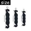 3 PACK Pearl Hair Bun Makers - Lazy Curler Clips, Magic Foam Sponge Donuts for Beauty Hairstyles, Styling Tool Accessories for Women view 2