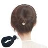 3 PACK Pearl Hair Bun Makers - Lazy Curler Clips, Magic Foam Sponge Donuts for Beauty Hairstyles, Styling Tool Accessories for Women view 4