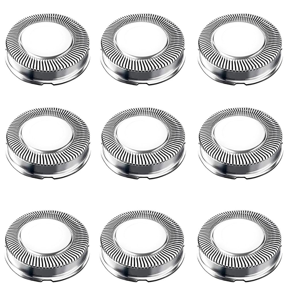 Gleway SH70 Replacement Heads Compatible with philip Shavers S7000, Razor Replacement Blades Suitable for S7370 S7371 S7720 S7710 S7530 and Shaver SW7700, 9-Pack Upgraded Blades