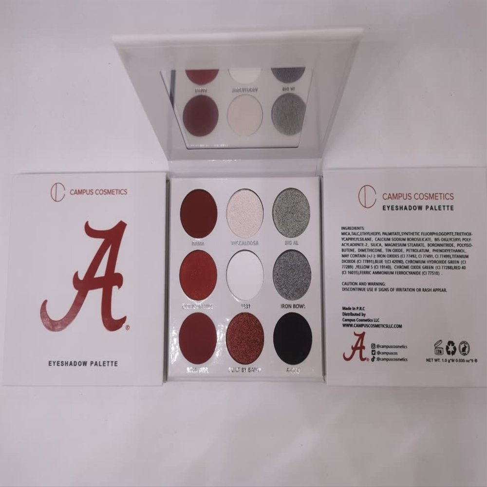 University of Alabama makeup palette