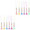 LALAFINA 24pcs Portable Hair Braid Needle for Boys and Girls Pull Hair Needle Tool Beads for Easy Styling for Dance and Parties Random Colors view 1