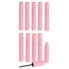 LALAFINA 10pcs Plastic Eyeliner Tube Reusable Makeup Containers Extension Vials Pink Mascara Eyeliner Oil Ml Sample Container Lady with Wand Bottle view 1