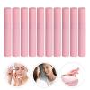 LALAFINA 10pcs Plastic Eyeliner Tube Reusable Makeup Containers Extension Vials Pink Mascara Eyeliner Oil Ml Sample Container Lady with Wand Bottle view 4