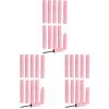 LALAFINA 30Pcs Plastic Empty Eyeliner Tube 10ml Pink Vials Bottles Refillable Eyeliner Brush Applicator for Diy Eyelash Growth Oil,Eye Gloss Liquid view 1