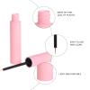 LALAFINA 30Pcs Plastic Empty Eyeliner Tube 10ml Pink Vials Bottles Refillable Eyeliner Brush Applicator for Diy Eyelash Growth Oil,Eye Gloss Liquid view 4