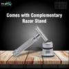 Pearl Flexi Adjustable Safety Razor Version V12 - Reusable Metal Razor made of 100% Brass | Eco Friendly Double Edge Razor for Men | Men's Shaving Razor for best Father's Day Gift view 2