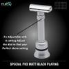 Pearl Flexi Adjustable Safety Razor Version V12 - Reusable Metal Razor made of 100% Brass | Eco Friendly Double Edge Razor for Men | Men's Shaving Razor for best Father's Day Gift view 4