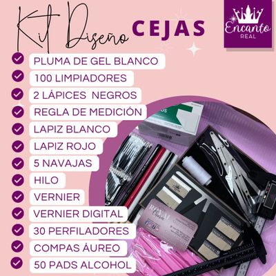 Kit de diseo de cejas para microblading